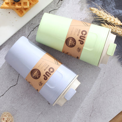 Bamboo fiber coffee cup