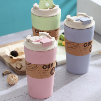 Bamboo fiber coffee cup