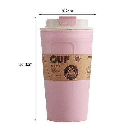 Bamboo fiber coffee cup