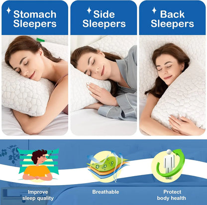 Memory Foam Bamboo Fiber Pillow